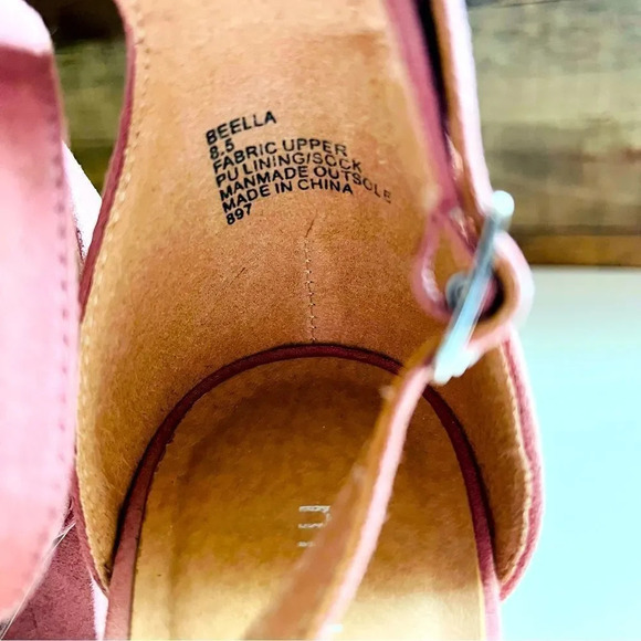 Madden Girl BBELLA Block Heel Sandal In Mauve - Picture 6 of 7